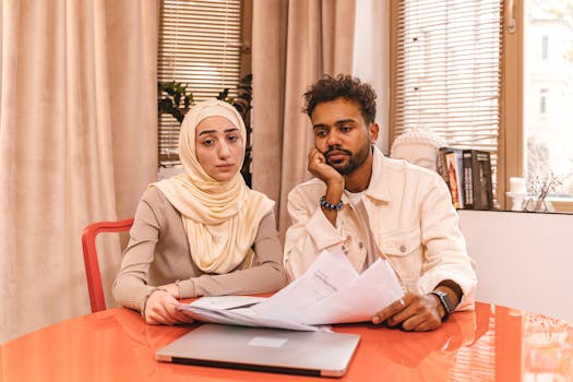 family budgeting at home